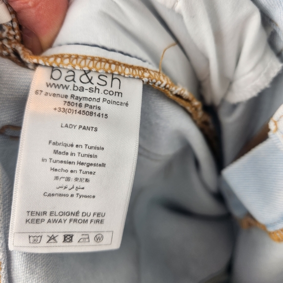 BA&SH Saia Jeans size 10(3) BNWT - Picture 16 of 16